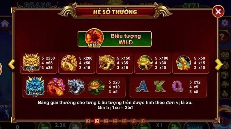 Kho báu tứ linh là game có luật khá dễ hiểu  