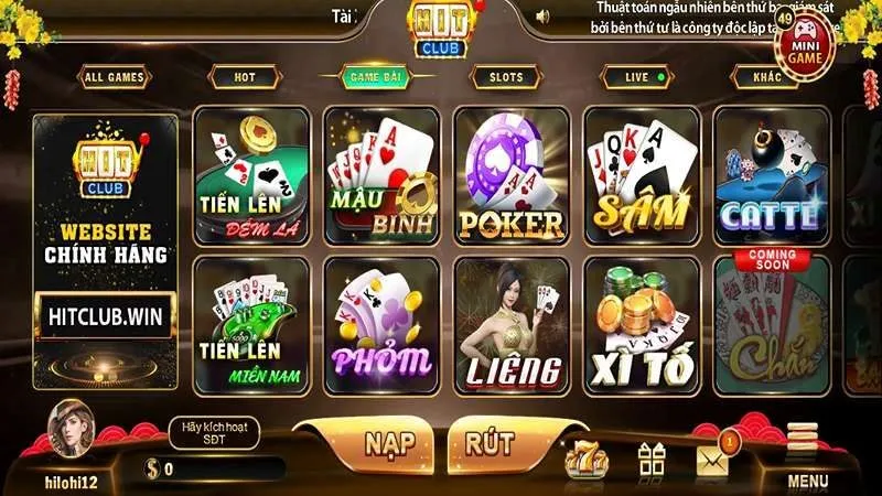 Liêng Hitclub – Game bài hấp dẫn hàng đầu hiện nay