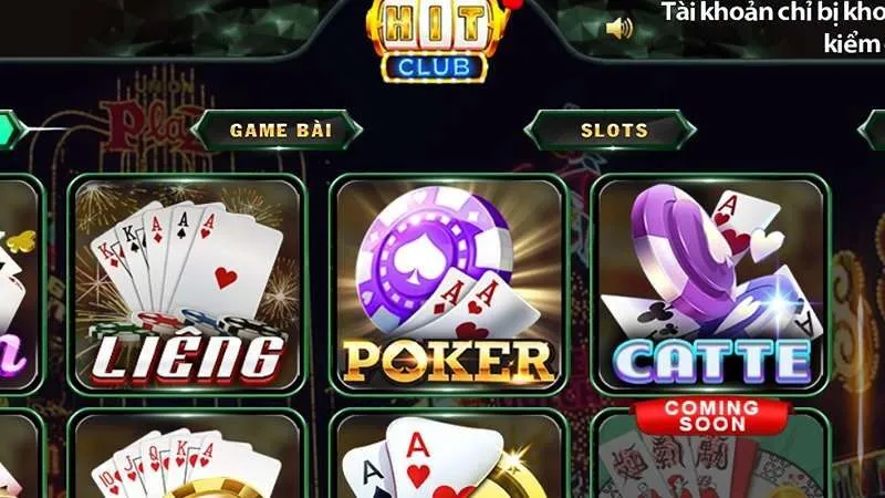 Poker là trò chơi game bài trực tuyến có đông đảo người yêu thích